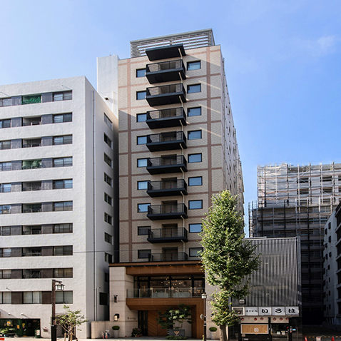 Hotel Vista Fukuoka Nakasu Kawabata exterior — 2019-opened property adjacent to the Kawabata Shopping Arcade