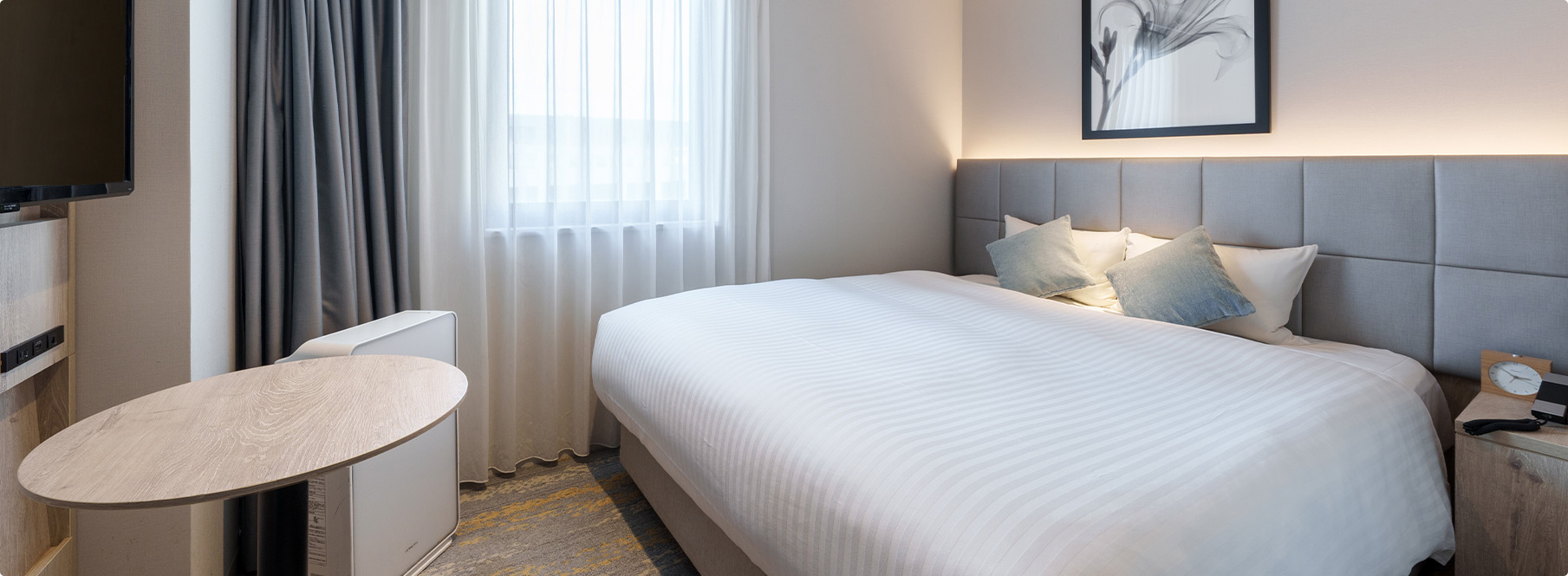 Standard double room at Oriental Hotel Fukuoka Hakata Station, approximately 18–19 sqm