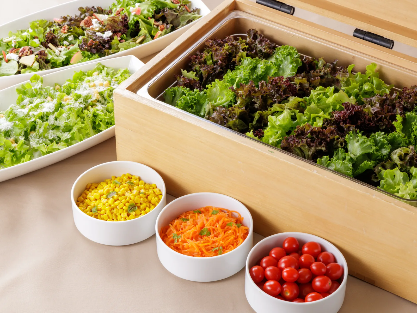 Red Flamma 17th-floor breakfast buffet with Fukuoka skyline views