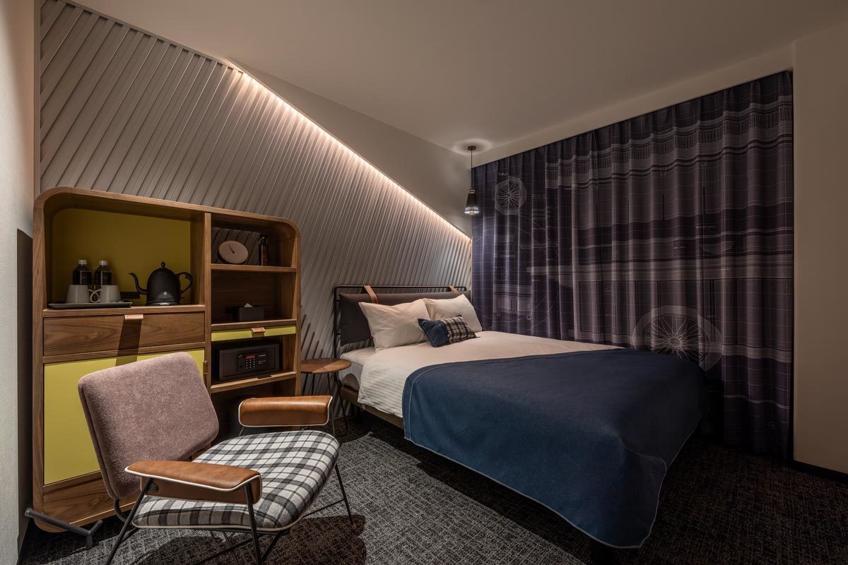 Loft room interior at The Lively Fukuoka Hakata