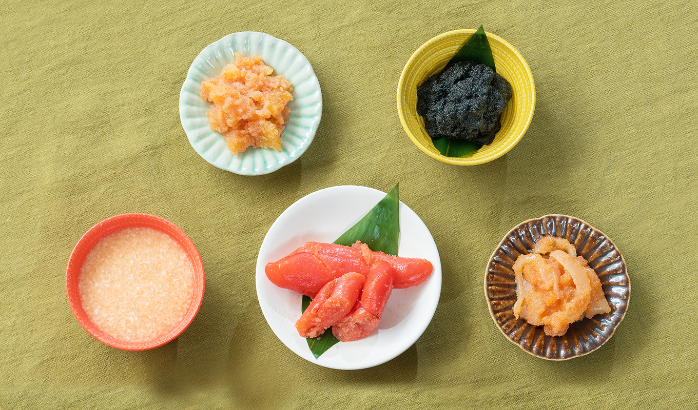 Vessel Inn breakfast buffet featuring Hakata mentaiko spread