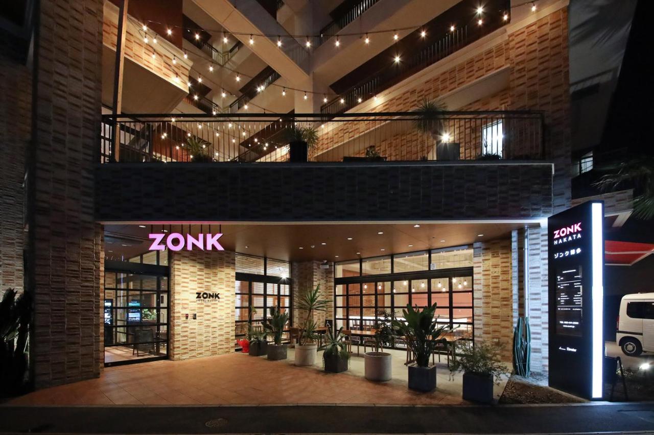 ZONK Hotel Hakata exterior on Hakataekiminami street, 7 minutes from Hakata Station's south exit
